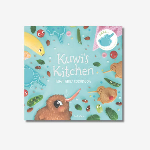 Kuwi's Kitchen and Free Kuwi Cookie Cutter-Illustrated Publishing-Matakana Pharmacy
